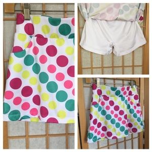 Garb Athletic Activewear Skort Girls SZ L